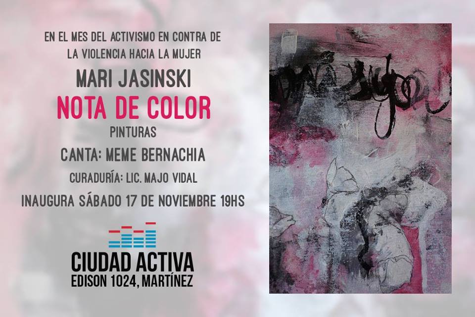 Activismo contra la violencia hacia las mujeres en Martínez